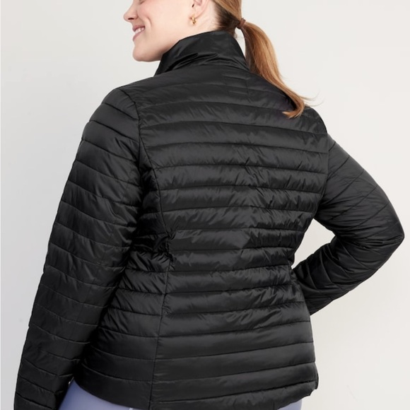 Old Navy XXL Black Water Resistant Packable Puffer Jacket for Women - Picture 2 of 13